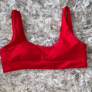 Red Zaful Bikini Top